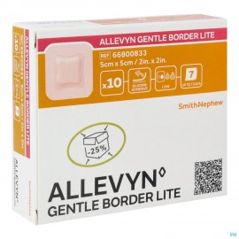 Allevyn Gentle Border Lite 5,0x 5,0cm 10 66800833