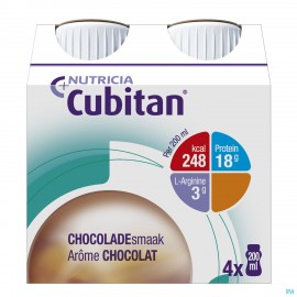 Cubitan choco            4X200ml