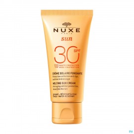Nuxe Sun Creme Solaire Fondant Ip30 Visage 50ml