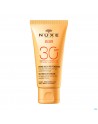 Nuxe Sun Creme Solaire Fondant Ip30 Visage 50ml