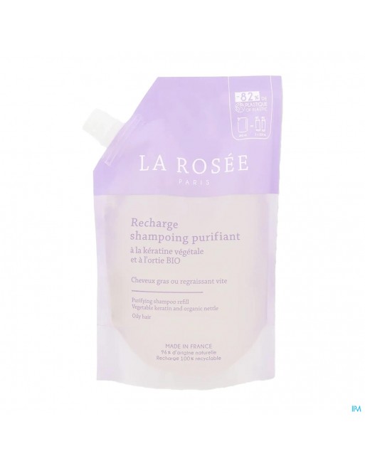 La Rosee Shampoing Purifiant Ker. Ortie Rech.400ml