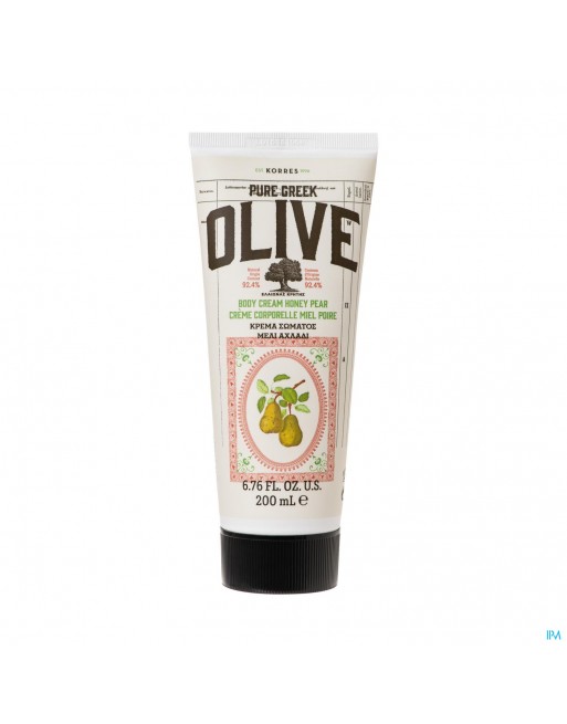 Korres Kb Olijf & Honing Peer Lichaamscreme 200ml