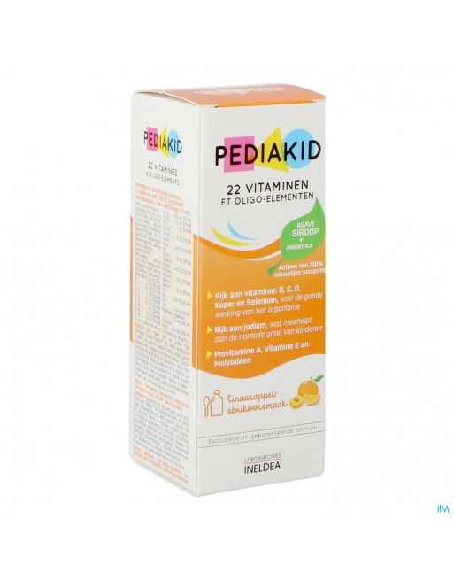 Pediakid 22 Vitalubes & Oligo Elements Fl 125ml