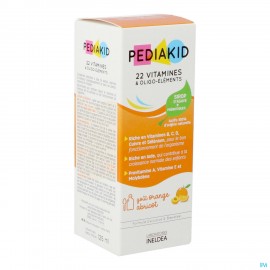 Pediakid 22 Vitalubes & Oligo Elements Fl 125ml