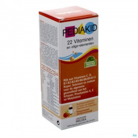Pediakid 22 Vitalubes & Oligo Elements Fl 125ml