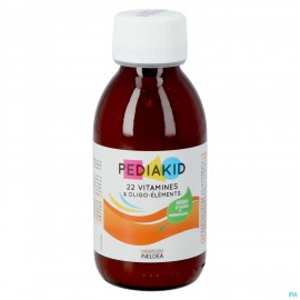 Pediakid 22 Vitalubes & Oligo Elements Fl 125ml