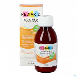 Pediakid 22 Vitalubes & Oligo Elements Fl 125ml