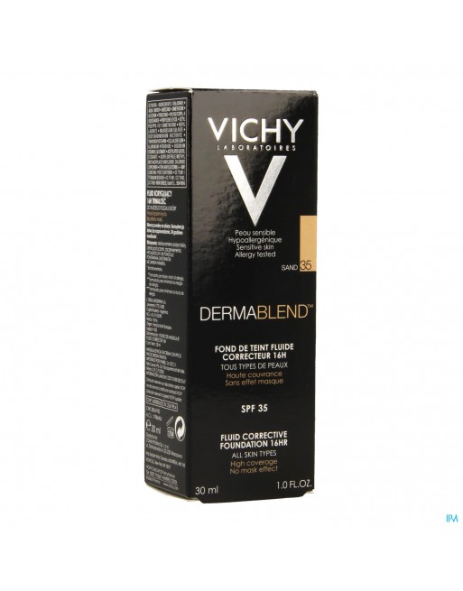 Vichy Fond de teint Dermablend Fluide 35 Sand 30ml
