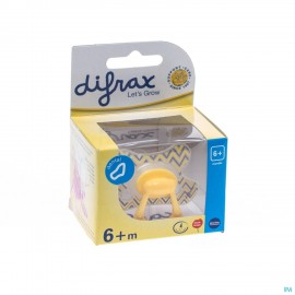 Difrax Fopspeen Sil Dental+ring +6m 800