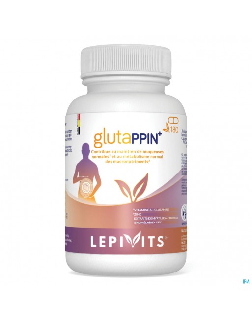 LEPPIN GLUTAPPIN 180 CAPS NM