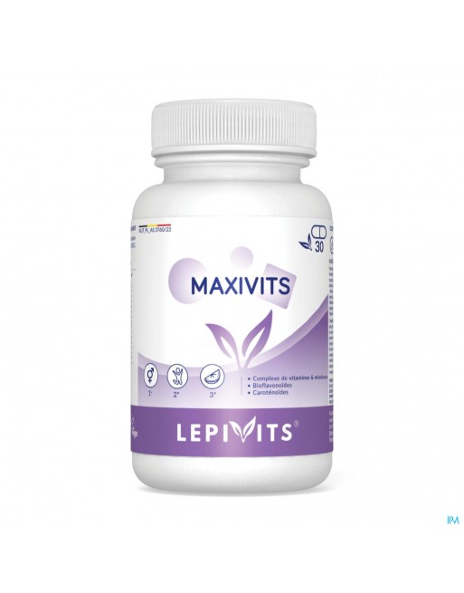 Lepivits Maxivits Pot V-caps 30