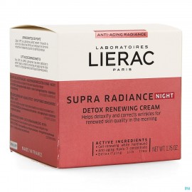Lierac Supra Radiance Creme Nuit Pot 50ml
