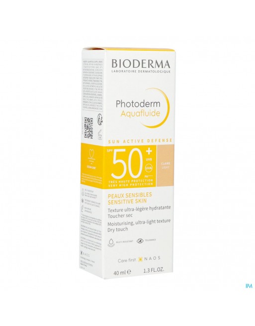Bioderma Photoderm Aquafluide Spf50+ Clair 40ml