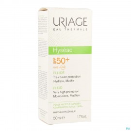 Uriage Hyseac Fluide Sol Ip50 Gem.h-vh Tube 50ml