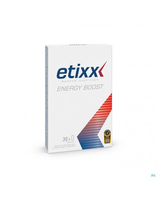 Etixx energy booster guarana 30 comp