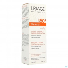 Uriage Bariesun Cr Minerale Ip50+ Allerg.h 100ml