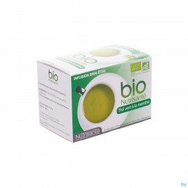 Infusie Bio Groene Thee-munt Zakje 20
