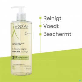 Aderma Douchegel Overvet 500ml