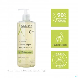 Aderma Douchegel Overvet 500ml