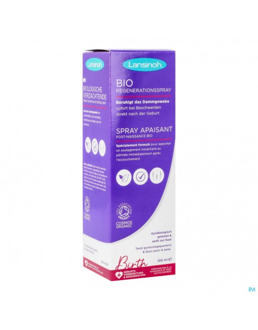 Lansinoh Spray Apaisant Post-accouchement Bio100ml