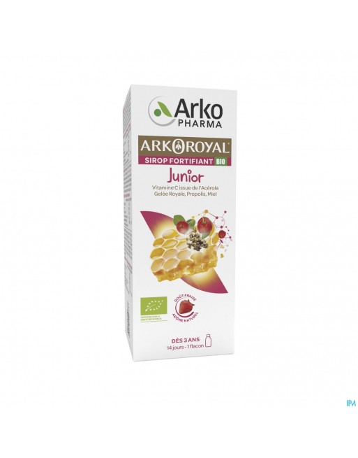Arkoroyal Versterkende Siroop Junior Bio Fl 140ml