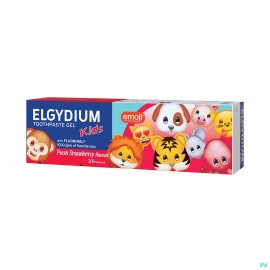 Elgydium Dentifrice Kids Emoji Fraise Givree 50ml