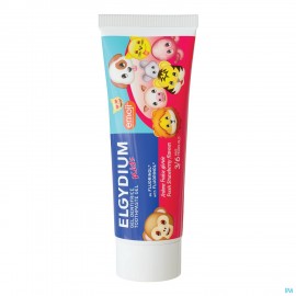 Elgydium Dentifrice Kids Emoji Fraise Givree 50ml