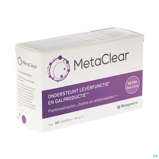 Metaclear Tabl 60 Metagenics