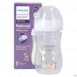 Philips Avent Natural 3.0 Zuigfles Giraf 260ml