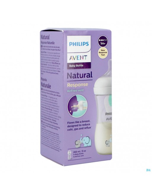 Philips Avent Natural 3.0airfree Zuigfl.olif.260ml