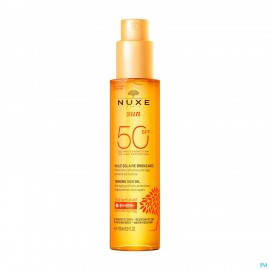 Nuxe Tanning Sun Oil Ip50 Face&body Spray 150ml