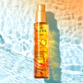 Nuxe Tanning Sun Oil Ip50 Face&body Spray 150ml