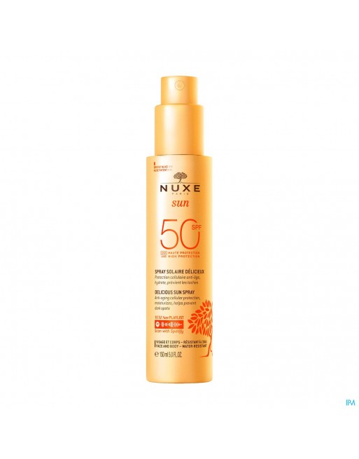 Nuxe Delicious Sun Spray Ip50 Face&body 150ml