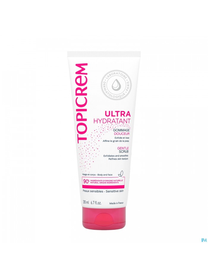 Topicrem Peeling Gezicht-lichaam Tube 200ml