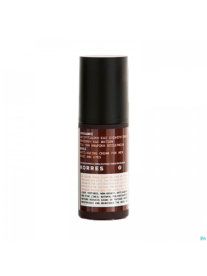 Korres ERABLE crème anti âge pour homme visage et yeux 50 ml