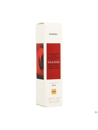 Korres Km Wild Rose Foundation Wrf2 30ml