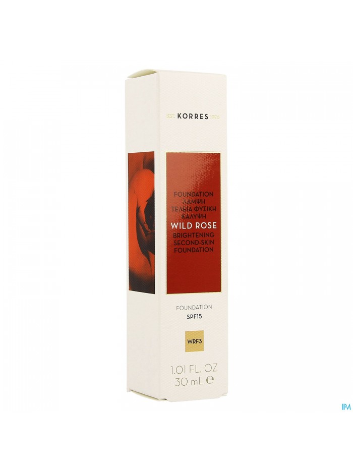 Korres Km Wild Rose Foundation Wrf3 30ml