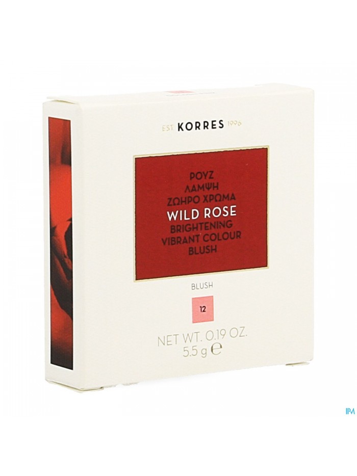 Korres Km Wild Rose Blush 12 Golden Pink 5,5g