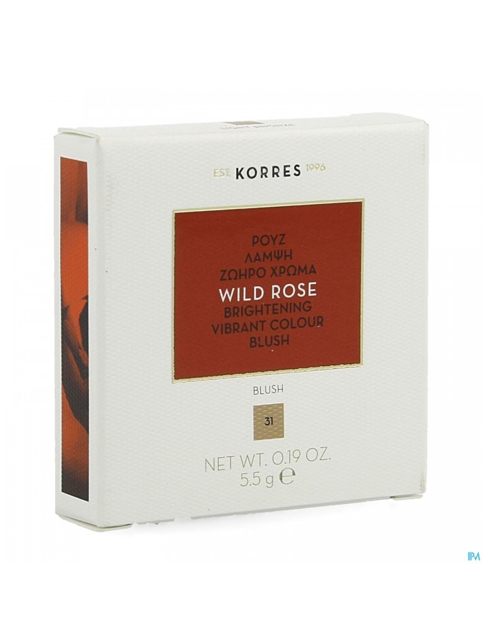 Korres Km Wild Rose Blush 31 Light Bronze 5,5g
