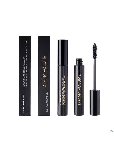 Korres Km Drama Volume Mascara 01 Black 11ml