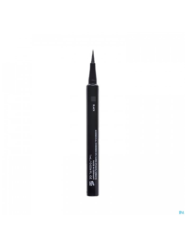 Korres Km Minerals Liquid Eyelin.pen 01 Black 1ml