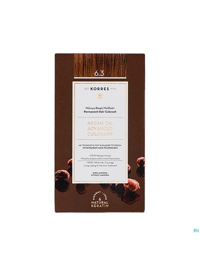 Korres Kh Arg.olie Haarkl.high P. Gol/hon.d.bl.6.3