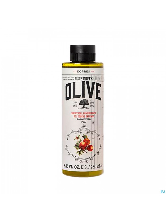 Korres Kb Olijfgranaat Douchegel 250ml