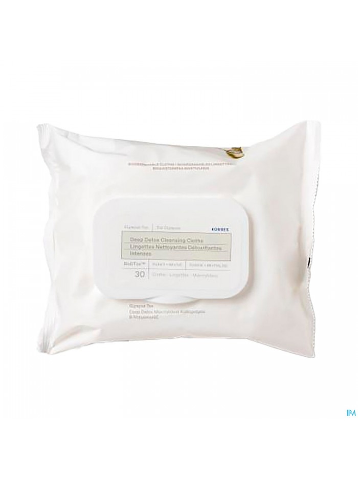 Korres Kf Olympus Tea Deep Det.bio Reinig.doekje30