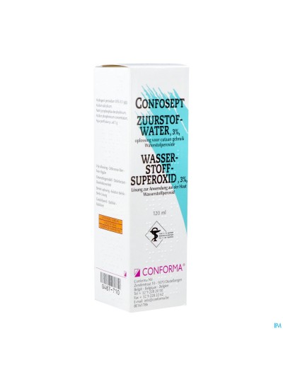 Confosept Eau Oxygenee 1 X 120ml