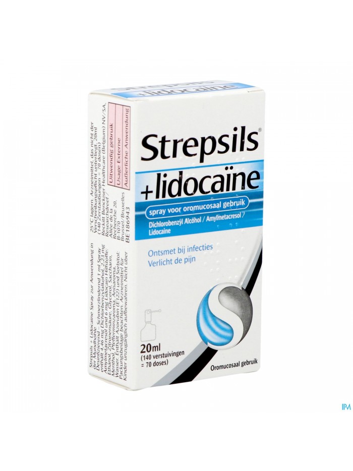 Strepsils Lidocain Spray Gorge 20ml Strepsils Lidocain Spray Gorge 20ml