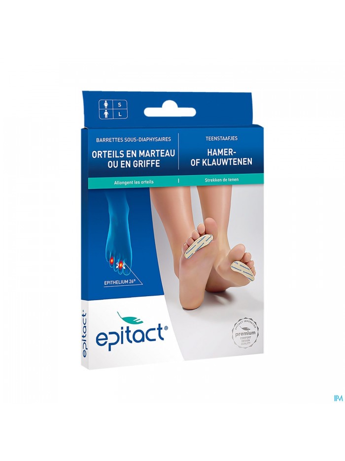 Epitact Hamerteen-klauwteen Man Gel Sil 1 Paar