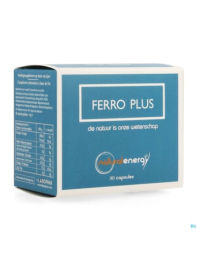 Ferro Plus Natural Energy Caps 30