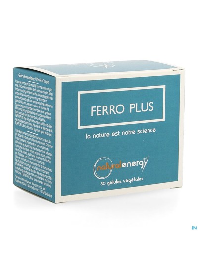 Ferro Plus Natural Energy Caps 30