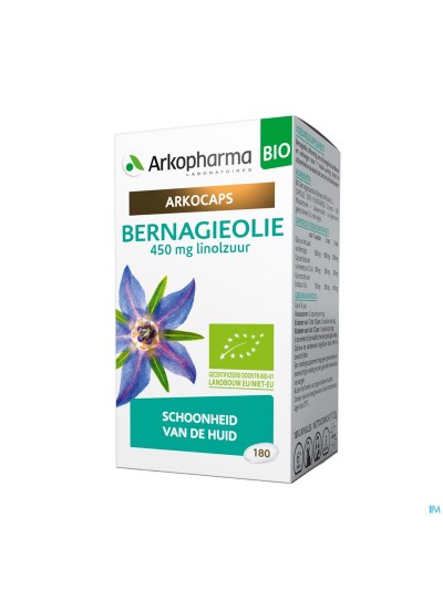 Arkogelules Huile De Bourrache 180